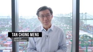 PSA International CEO Tan Chong Meng