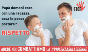 PSA Italy contro la violenza sulle donne 1